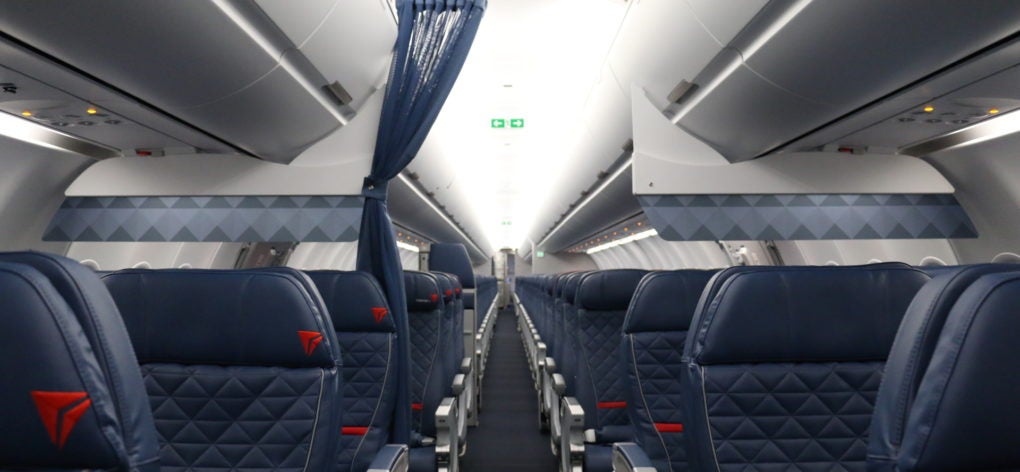 Delta A321 first class