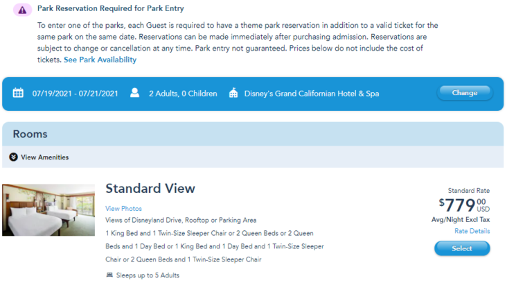 Disneys Grand Californian Hotel Resort and Spa reservation Disneys Grand Californian Hotel Resort and Spa reservation