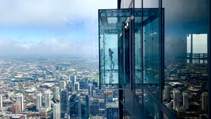The Ledge at Willis Tower Chicago The Ledge at Willis Tower Chicago