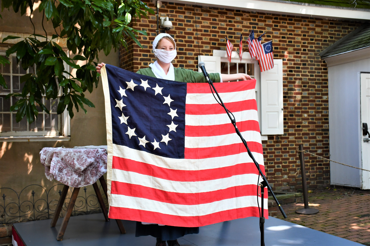 Betsy Ross House flag tour 
