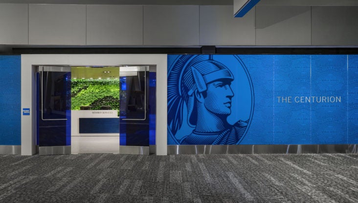Centurion Lounge La Guardia Centurion LGA Lounge Entrance
