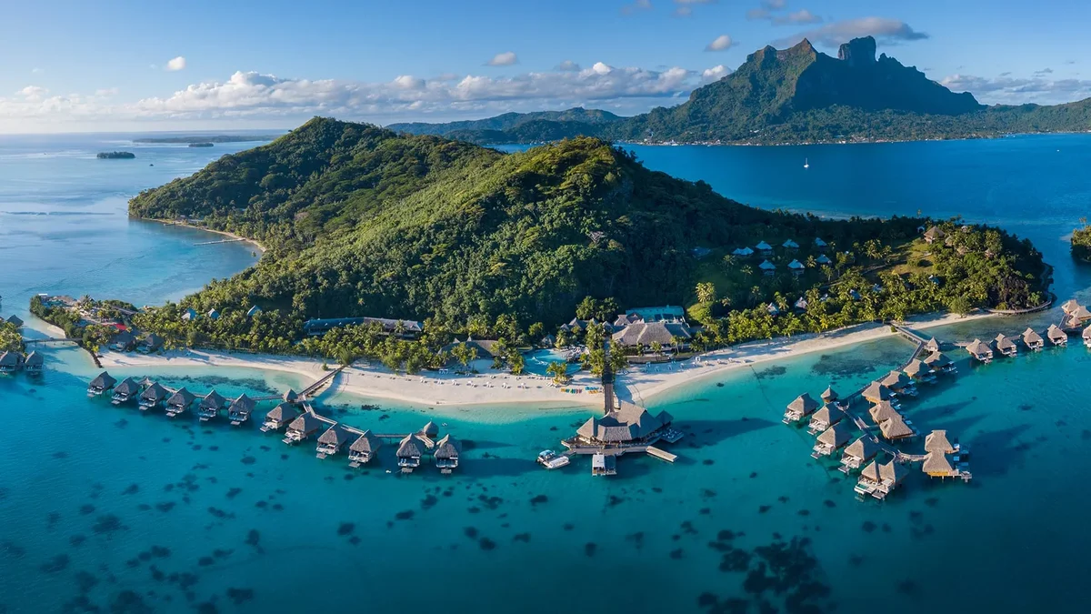 Conrad Bora Bora Nui aerial