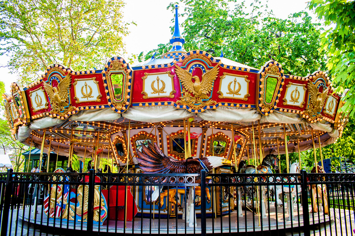 Franklin Square carousel Philadelphia 