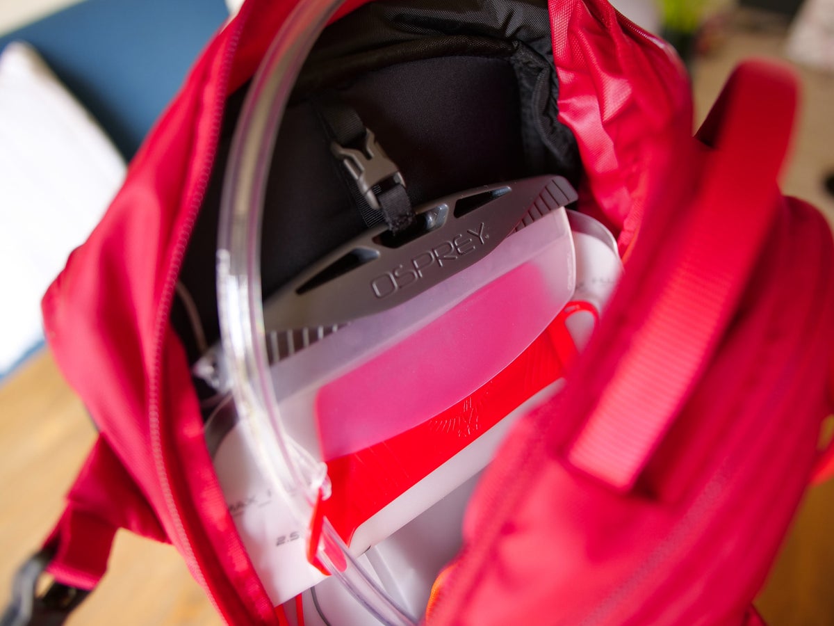 Hydration Backpack Compartments