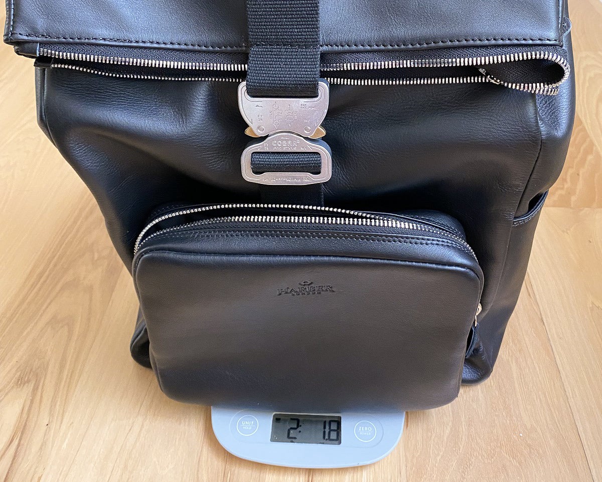Leather Backpack Weight