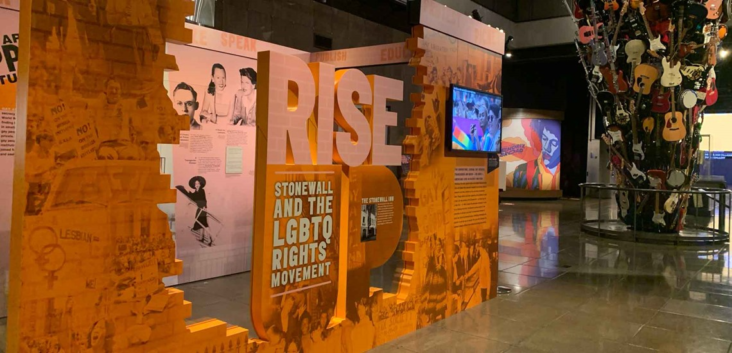 Museum of Pop Culture MoPOP Stonewall LGBTQ Right Movement Seattle Museum of Pop Culture MoPOP Stonewall LGBTQ Right Movement Seattle