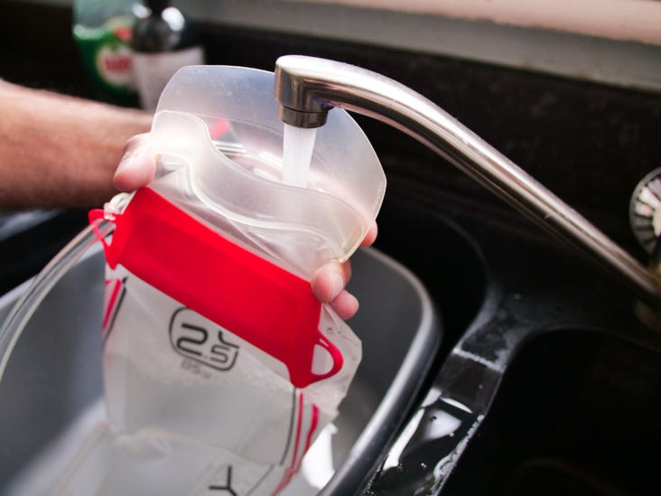 Filling Hydration Backpack Filling Hydration Backpack