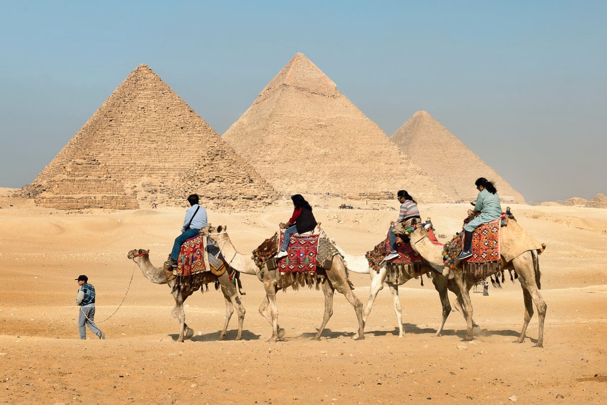 Pyramids of Giza Camel Ride