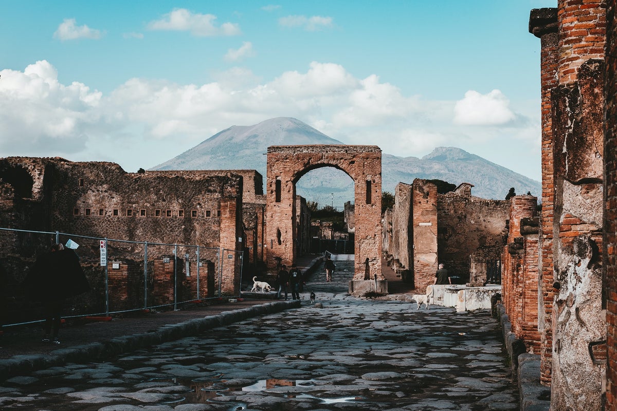 Ruins of Pompeii Italy