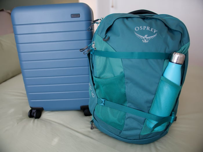 Suitcase or backpack Suitcase or backpack