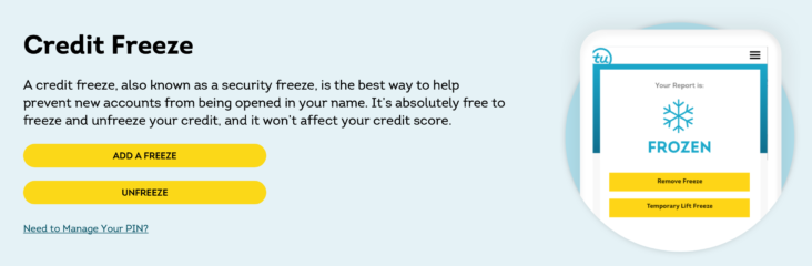 Transunion Credit Freeze Transunion Credit Freeze