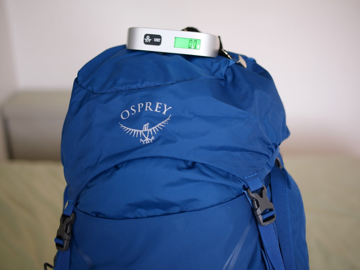 Travel Backpack Weight