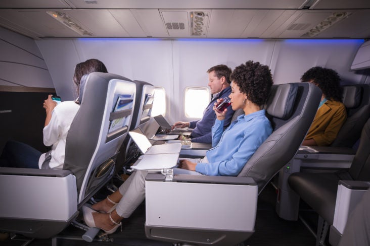 Alaska Airlines new first class cabin