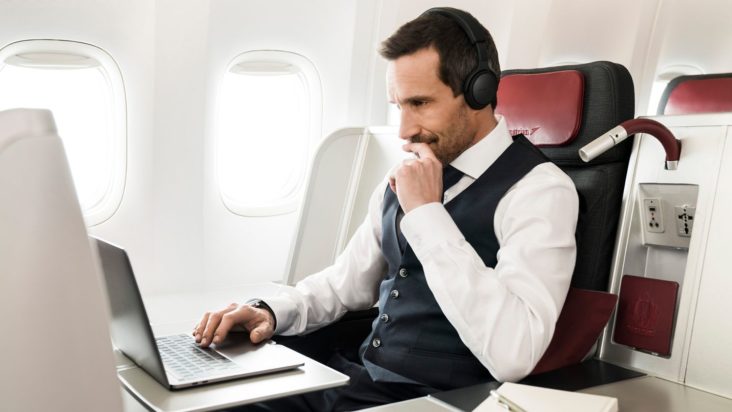 Austrian Airlines business class Austrian Airlines business class