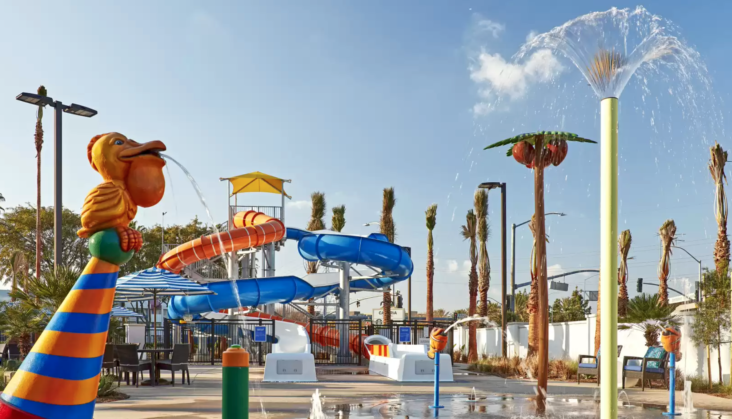 Cambria Hotel Anaheim Resort Area water park Cambria Hotel Anaheim Resort Area water park