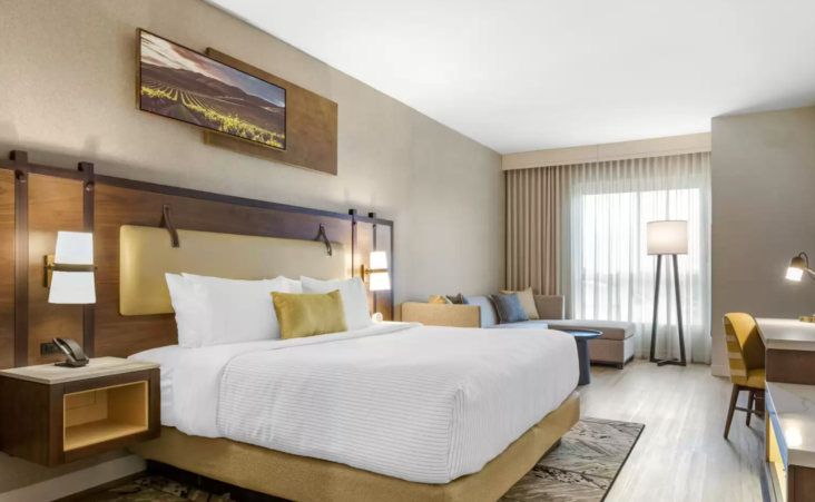 Cambria Hotel Sonoma Wine Country guest room Cambria Hotel Sonoma Wine Country guest room