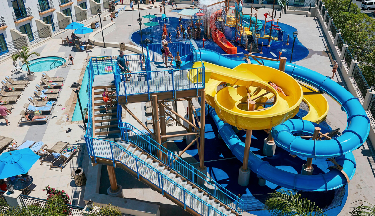 Courtyard Anaheim Theme Park Entrance waterpark