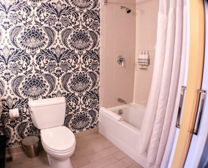 Kimpton Hotel Monaco Philadelphia bathroom shower Kimpton Hotel Monaco Philadelphia bathroom shower