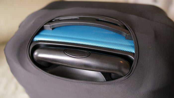 Luggage Cover handle access