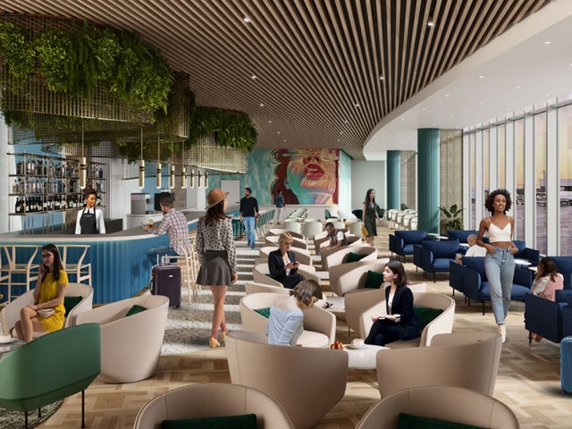 Plaza Premium Lounge MCO Rendering