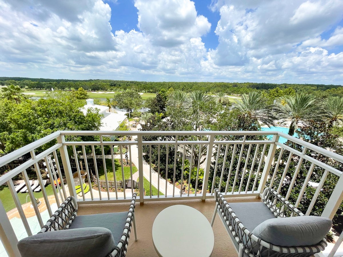 Ritz Carlton Orlando Grande Lakes Balcony Seating