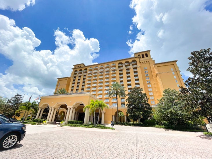 Ritz Carlton Orlando Grande Lakes Driveway entrance Ritz Carlton Orlando Grande Lakes Driveway entrance