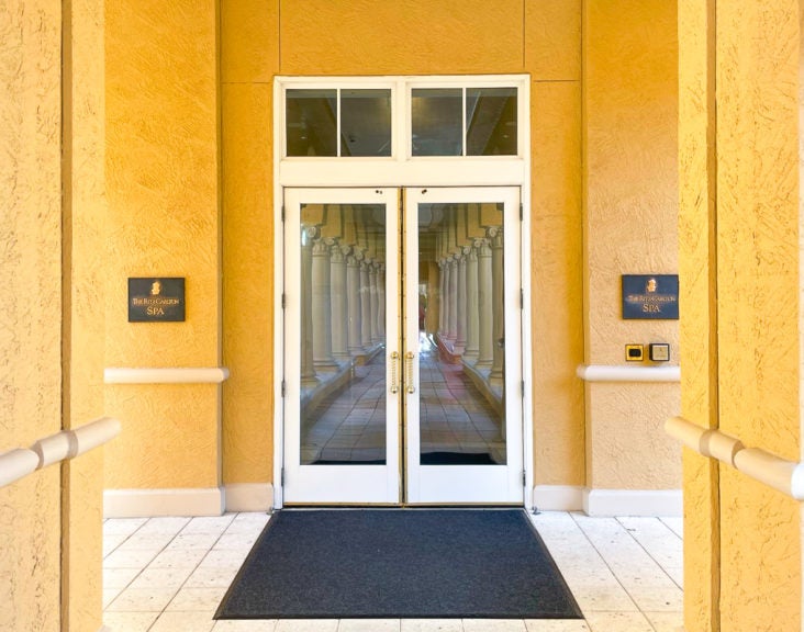Ritz Carlton Orlando Grande Lakes Fitness Center Spa Entrance Ritz Carlton Orlando Grande Lakes Fitness Center Spa Entrance