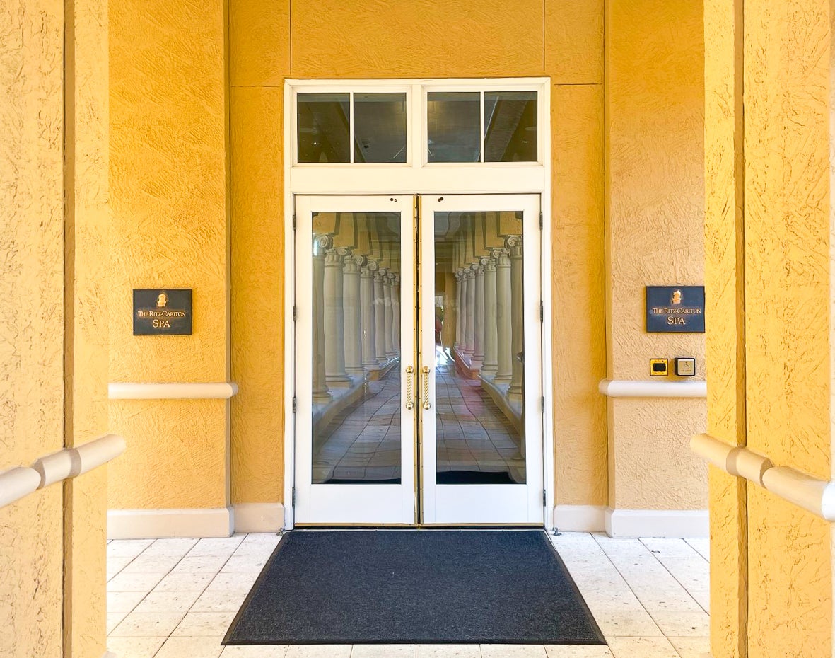 Ritz Carlton Orlando Grande Lakes Fitness Center Spa Entrance