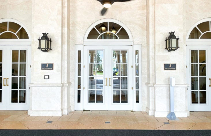 Ritz Carlton Orlando Grande Lakes Front Door Ritz Carlton Orlando Grande Lakes Front Door