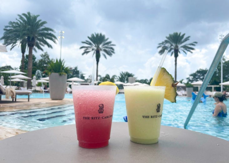 Ritz Carlton Orlando Grande Lakes Frozen Pina Colada Ritz Carlton Orlando Grande Lakes Frozen Pina Colada