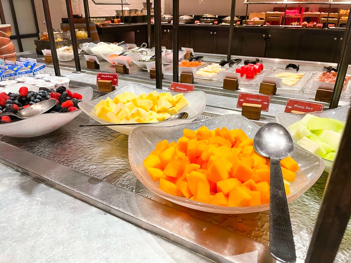 Ritz Carlton Orlando Grande Lakes Highball and Harvest Breakfast Buffet Fruit