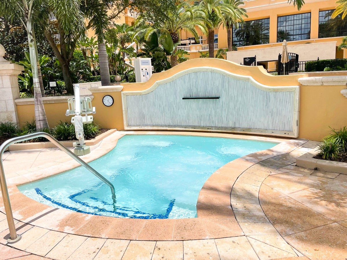 Ritz Carlton Orlando Grande Lakes Hot Tub