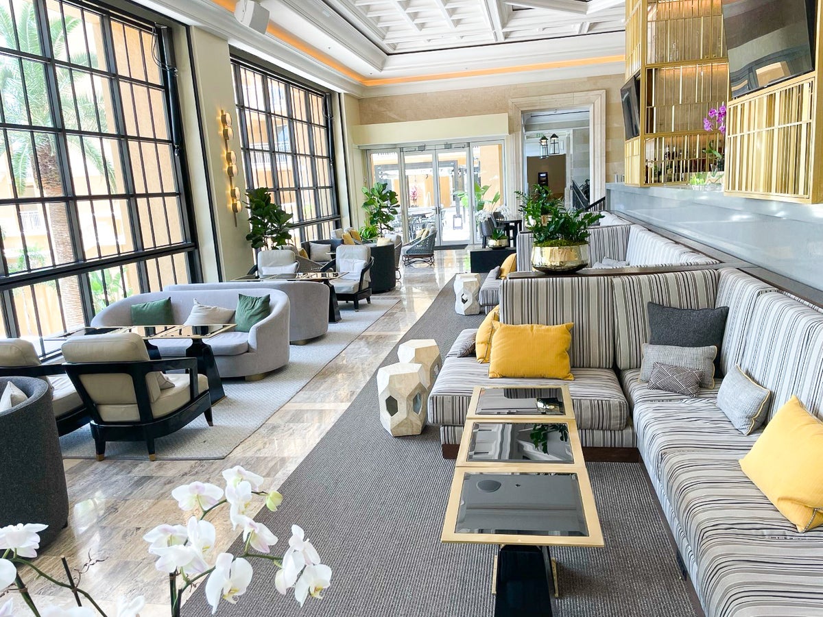 Ritz Carlton Orlando Grande Lakes Lobby Lounge Solarium