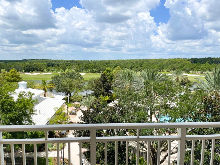 Ritz Carlton Orlando Grande Lakes View from Balcony Ritz Carlton Orlando Grande Lakes View from Balcony