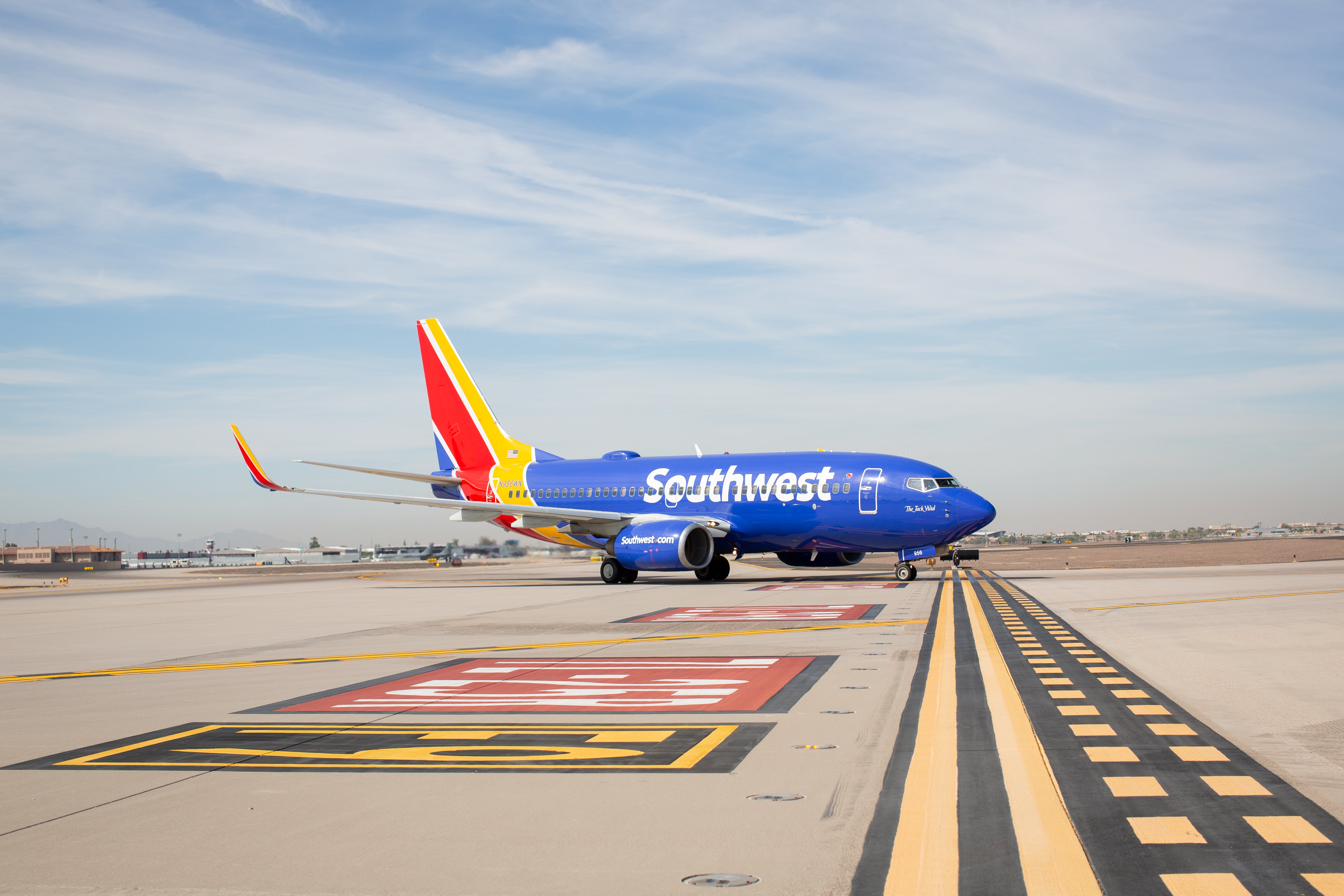 Southwest Airlines on tarmac