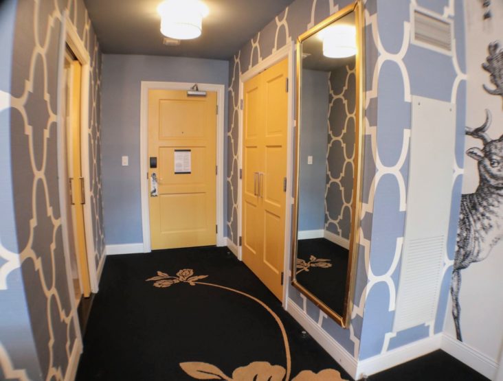 Yellow doors at Kimpton Monaco Philadelphia Yellow doors at Kimpton Monaco Philadelphia