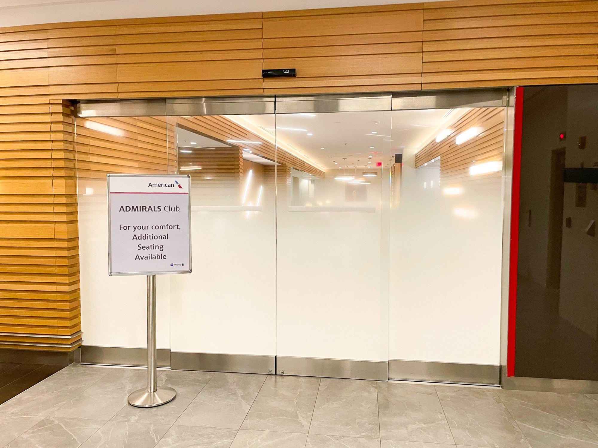 Admirals Club Lounge at Miami International Airport Gate D30