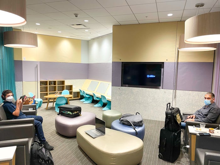 Admirals Club Miami International Airport Kids Room Seats