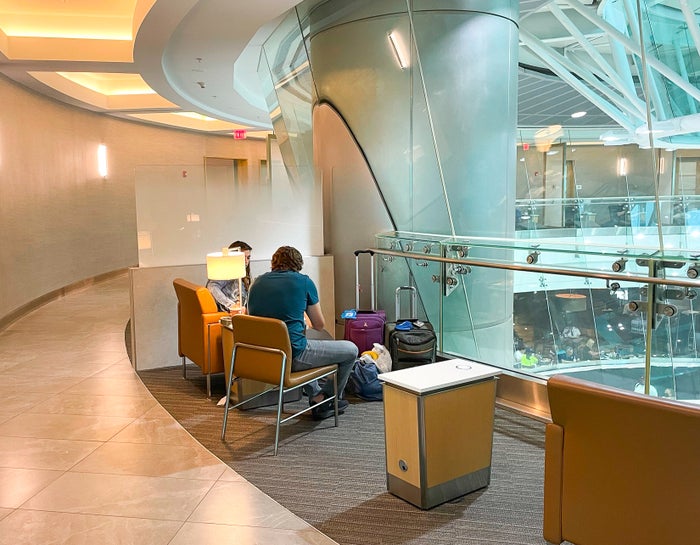 Admirals Club Miami International Airport Private Seating