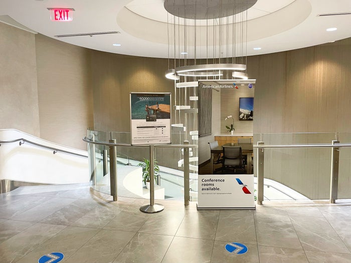 Admirals Club Miami International Airport Signage