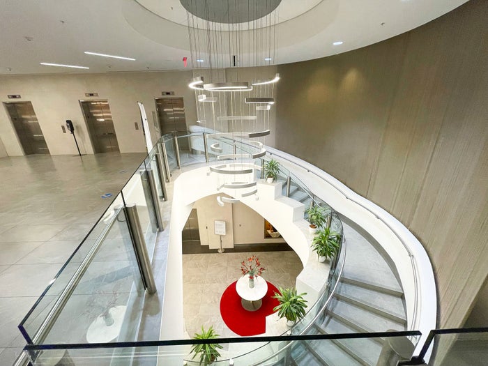 Admirals Club Miami International Airport Stairs