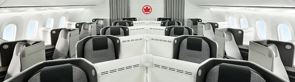 Air Canada Signature Class front view