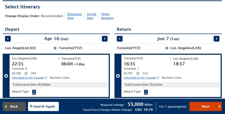 Best Ways To Book Air Canada Business Class With Points [2022]