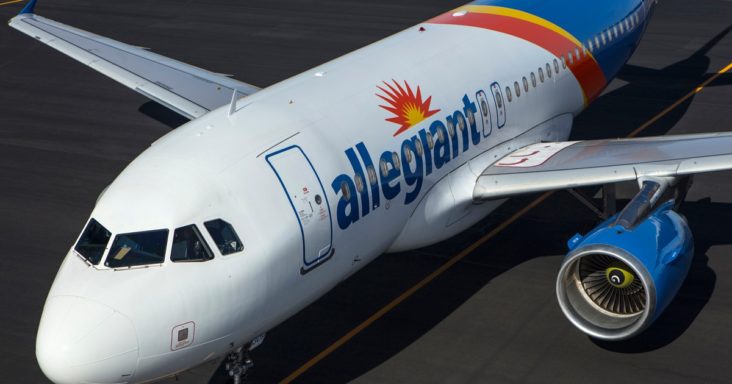 Allegiant airplane Allegiant airplane