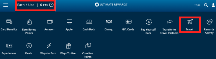 Chase travel portal Chase travel portal