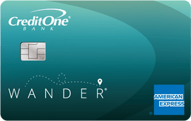Credit One Bank Wander® American Express® Card