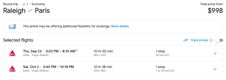 Delta flight price Delta flight price