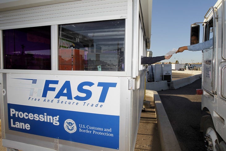 Free and Secure Trade FAST Lane Free and Secure Trade FAST Lane