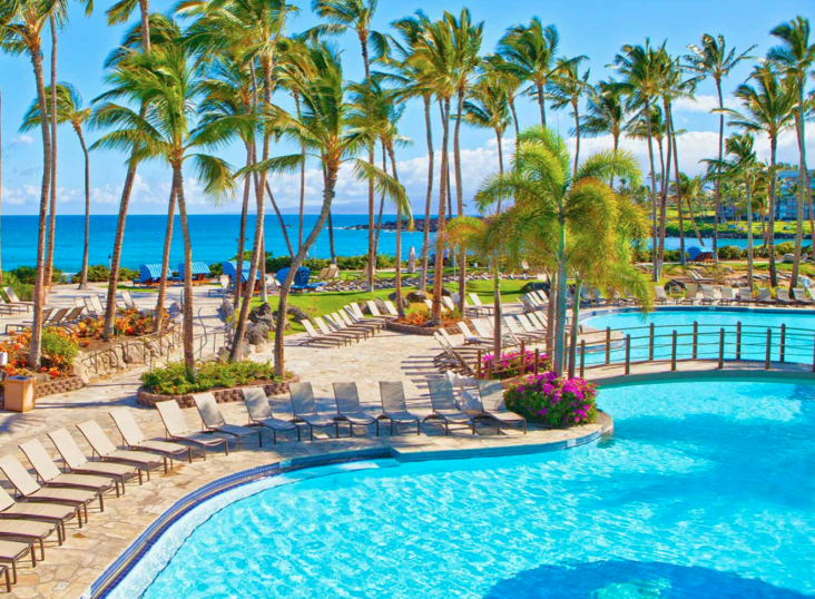 Pool at Hilton Waikaloa Village Pool at Hilton Waikaloa Village
