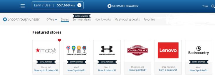 Shop With Chase Shop With Chase